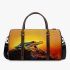 Red eyed tree frog on hilltop bright sunrise 3d travel bag