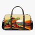 Red eyed tree frog sits on a hilltop 3d travel bag