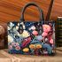 Serene Floral Still Life Small Handbag