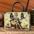 skeleton king dancing with dogs guitar trumpet Small handbag