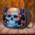 Skull and butterflies Saddle Bags for Women: Perfect Gift for Girlfriend, Wife, Daughter