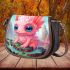 Smiling dragon in magical land Saddle Bags for Women: Perfect Gift for Girlfriend, Wife, Daughter