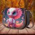 Smiling fantasy creature Saddle Bags for Women: Perfect Gift for Girlfriend, Wife, Daughter