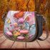 Surreal mushroom fantasy Saddle Bags for Women: Perfect Gift for Girlfriend, Wife, Daughter