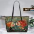 Tender Scenes and Sweet Gestures Amongst Darling Fish Leather Tote Bag