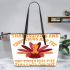 Thanksgiving and Christmas are the two times a year Leather Tote Bag