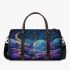 The purple butterflies dance gracefully in the sky 3d travel bag