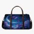 The purple butterflies dance gracefully in the sky 3d travel bag