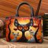 Three cats enjoying wine Chic Stylish Small Handbag & Women Totes: Perfect Gift for Girlfriend | Crossbody, Purse, Handbag