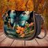 Tranquil butterfly oasis Saddle Bags for Women: Perfect Gift for Girlfriend, Wife, Daughter