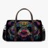 Vibrant and colorful panda design with intricate patterns 3d travel bag