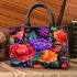 Vibrant Floral Pattern with Colorful Blooms Small Handbag