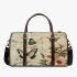 Vintage collage of vintage butterflies 3d travel bag