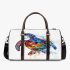 Watercolor sea turtle 3d travel bag