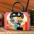 Whimsical cat duo Chic Stylish Small Handbag & Women Totes: Perfect Gift for Girlfriend | Crossbody, Purse, Handbag