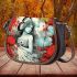 Whimsical garden daydream Saddle Bags for Women: Perfect Gift for Girlfriend, Wife, Daughter