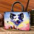 Whimsical heeler in flight Chic Stylish Small Handbag & Women Totes: Perfect Gift for Girlfriend | Crossbody, Purse, Handbag