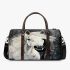 White horse acrylic painting 3d travel bag