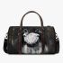 White horse painting 3d travel bag