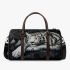 White tiger smile with dream catcher 3d travel bag