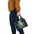 Wilds flying animals with dream catcher shoulder handbag