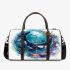 Wilds ocean animals with dream catcher 3d travel bag