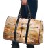 A golden dragonfly 3d travel bag