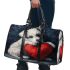 A Little Puppy with a Mighty Love Travel Bag