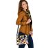 Pattern of flowers in the style maru aronson Shoulder Handbag, Totes, Crossbody, Purse: Gift Idea for Girlfriend, Women ,Daughter, Mama, Ladies