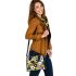 Pattern of flowers in the style maru aronson Shoulder Handbag, Totes, Crossbody, Purse: Gift Idea for Girlfriend, Women ,Daughter, Mama, Ladies