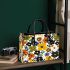 Pattern of flowers maru aronson Small Handbag, Totes, Crossbody, Purse: Bag Gift Idea for Girlfriend, Sitter, Birthday, Women ,Daughter, Mama, Ladies