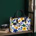 Pattern of flowers maru aronson colors Small Handbag, Totes, Crossbody, Purse: Bag Gift Idea for Girlfriend, Sitter, Birthday, Women ,Daughter, Mama, Ladies