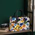 Pattern of flowers maru aronson colors Small Handbag, Totes, Crossbody, Purse: Bag Gift Idea for Girlfriend, Sitter, Birthday, Women ,Daughter, Mama, Ladies