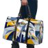 Abstract art vector graphic of an eagle 3d travel bag