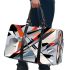 Abstract composition of simple shapes 3d travel bag