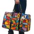 Abstract painting of an animal 3d travel bag