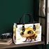 Adorable baby honey bee with big beautiful eyes small handbag