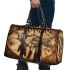 American old map and dream catcher 3d travel bag