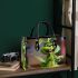 Baby grinchy smile and dancing dogs are small handbag