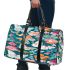 Beautiful butterflies and flowers pattern 3d travel bag