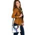 Beautiful deer watercolor splashes shoulder handbag