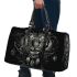 Black tiger smile with dream catcher 3d travel bag