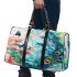 Butterflies and peacock feathers 3d travel bag
