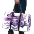 Butterflies and purple flowers 3d travel bag