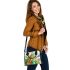 butterflies fly to the saxophone and musical notes Shoulder Handbag