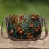 butterflies with dream catcher Saddle Bag