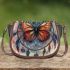 butterfly and dream catchers Saddle Bag