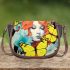 Butterfly garden enchantment Saddle Bags for Women: Perfect Gift for Girlfriend, Wife, Daughter