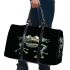 Cartoon frog with four arms and two legs sticking 3d travel bag