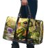 Cartoon style turtle rock in nature 3d travel bag